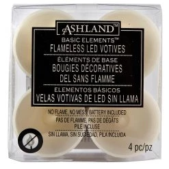 New 👍 Ashland® Flameless LED Votives, White ❤️