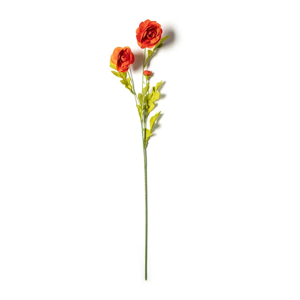 Deals 🎁 27.5" Orange Ranunculus Spray by Ashland® 🛒 3 Deals 🎁 27.5" Orange Ranunculus Spray by Ashland® 🛒