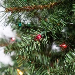 Coupon 👏 7ft. Pre-Lit Willow Pine Artificial 🎄 Christmas Tree, Multicolor Lights by Ashland® 😉 -Ashland Sales 10151890 11