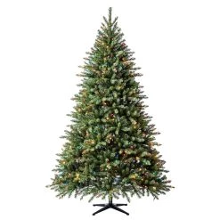 Discount 😀 7.5ft. Pre-Lit Hartford Pine Artificial 🎄 Christmas Tree, Multicolor Lights by Ashland® 🔥