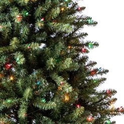 Discount 😀 7.5ft. Pre-Lit Hartford Pine Artificial 🎄 Christmas Tree, Multicolor Lights by Ashland® 🔥 -Ashland Sales 10151893 11