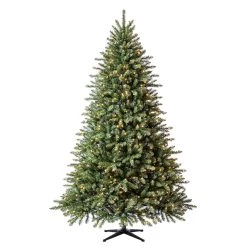 Top 10 🔥 7.5ft. Pre-Lit Hartford Pine Artificial 🎄 Christmas Tree, Clear Lights by Ashland® ❤️