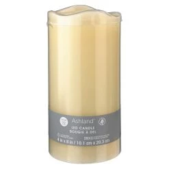 Best deal 🔔 Flameless Real Wax LED Pillar by Ashland®, Vanilla 😀
