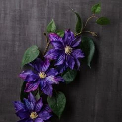 Cheap 🧨 Purple Tropical Clematis Stem by Ashland® ⭐ -Ashland Sales 10230902 22