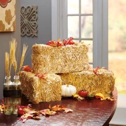 Best Pirce 🔥 Decorative Straw Bale by Ashland® ⌛ -Ashland Sales 10234532 15