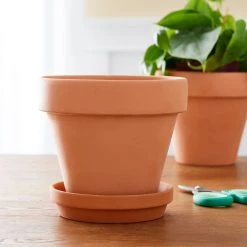 Outlet ✨ Clay Saucer by Ashland™ 🥰 6 Outlet ✨ Clay Saucer by Ashland™ 🥰 -Ashland Sales 10252040 20