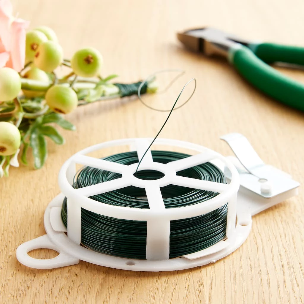 Deals 𧨠Floral Wire with Cutter by Ashland™, 325ft. βοΈ 4 Deals 𧨠Floral Wire with Cutter by Ashland™, 325ft. βοΈ - Image 2
