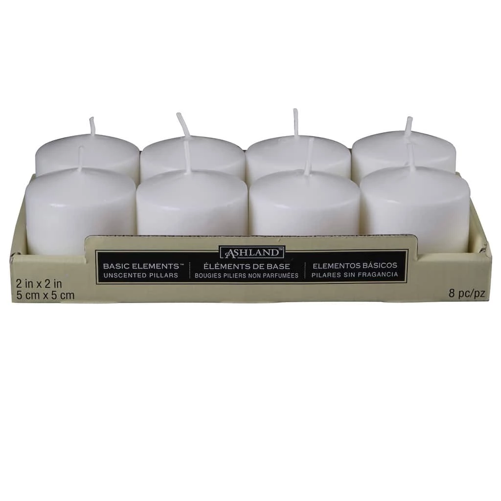 Top 10 🎁 Ashland® Basic Elements™ White Pillar Candles, Value Pack 🤩 3 Top 10 🎁 Ashland® Basic Elements™ White Pillar Candles, Value Pack 🤩