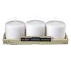 Budget 🎉 Ashland® Basic Elements™ White Pillar Candle, 3 Pack 🌟 -Ashland Sales 10317968