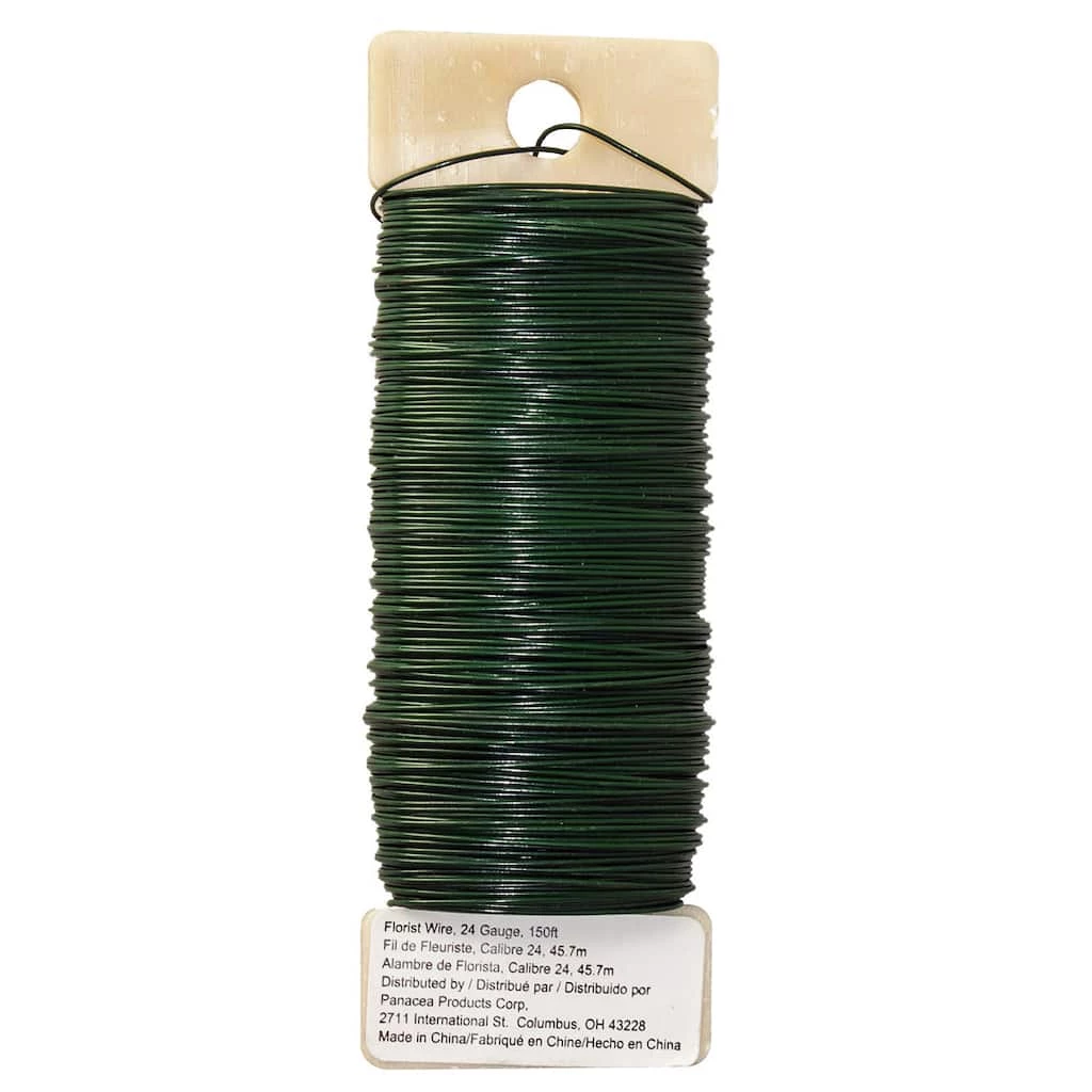 Discount π Green Floral Wire, 24 Gauge by Ashland® 𧨠3 Discount π Green Floral Wire, 24 Gauge by Ashland® π§¨