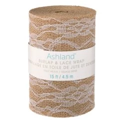 Flash Sale ✨ Burlap With Lace Overlay by Ashland™ 👏 -Ashland Sales 10348584 30