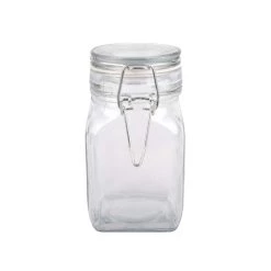 Best Sale ⌛ Square Glass Jar with Latch by Ashland® 🌟 -Ashland Sales 10354884 3