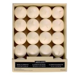 Hot Sale 🌟 Ivory Floater Candle by Ashland® 👍