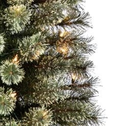 Wholesale ❤️ 7ft. Pre-Lit Artificial Cashmere Pencil 🎄 Christmas Tree, Clear Lights by Ashland® ⭐ -Ashland Sales 10368145 11
