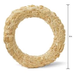 Discount 😉 Decorative Straw Wreath by Ashland® 👍 -Ashland Sales 10375014 13