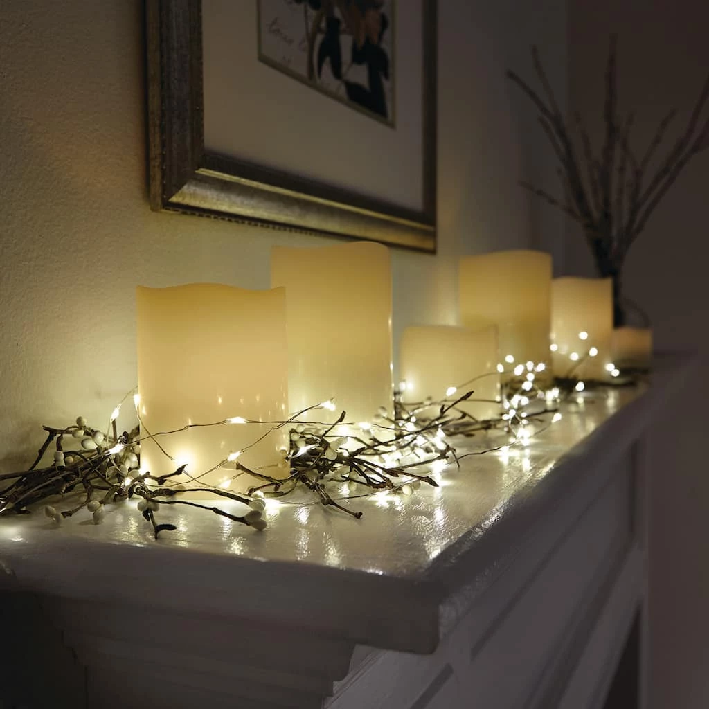 Coupon 🤩 40ct. Warm White Silver Wire LED String Lights by Ashland® ⌛ 7 Coupon 🤩 40ct. Warm White Silver Wire LED String Lights by Ashland® ⌛ - Image 5