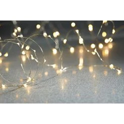 Coupon 🤩 40ct. Warm White Silver Wire LED String Lights by Ashland® ⌛ 10 Coupon 🤩 40ct. Warm White Silver Wire LED String Lights by Ashland® ⌛ -Ashland Sales 10423129 7