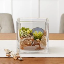 Brand new 😍 6" Square Glass Vase by Ashland® 🥰 -Ashland Sales 10424775 20