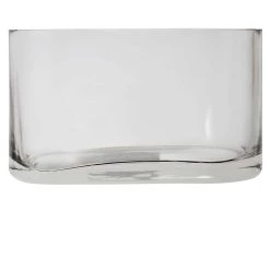 Best deal 🔥 12 Pack: 6.9" Oval Glass Vase by Ashland® 😉 -Ashland Sales 10424779 1