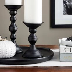 Best reviews of ⭐ Black Metal Pillar Candle Holder By Ashland® ✨ -Ashland Sales 10465809 20