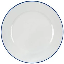 Buy 💯 White & Blue Enamel Charger By Ashland® 🤩