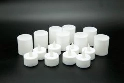 Budget 🎁 Basic Elements™ White LED Votive & Tealight Set By Ashland® 🧨 -Ashland Sales 10466238 2