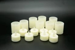 Best deal ⭐ Basic Elements™ Ivory LED Votive & Tealight Set By Ashland® 😉 -Ashland Sales 10466239 2
