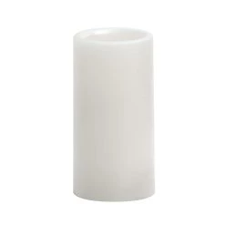 Budget 𧨠White 3" x 6" LED Pillar Candle By Ashland® π€©