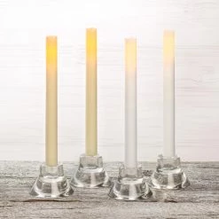 Best reviews of ⌛ 8 Packs: 2 ct. (16 total) 9" White LED Taper Candles with Timer by Ashland® ✨ -Ashland Sales 10466491 3 1