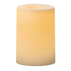 Buy 😉 White 3" x 4" LED Outdoor Pillar Candle By Ashland® 🛒 -Ashland Sales 10466492