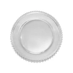 Deals 🤩 Bead-Rimmed Glass Charger By Ashland® 😍