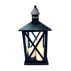 Deals ✔️ 19" Lantern with LED Candles by Ashland® 🧨 -Ashland Sales 10466499 2