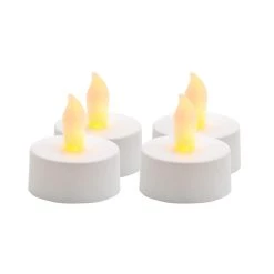 Cheapest 😉 White LED Flameless Tea Light Candles By Ashland® ⭐ -Ashland Sales 10467190