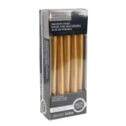 Hot Sale 🎉 Basic Elements™ Gold Unscented Tapers By Ashland® ❤️