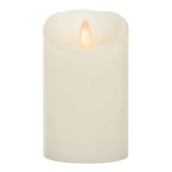 Flash Sale 🛒 IFlicker Ivory 3" x 5" LED Pillar Candle by Ashland® ✔️ -Ashland Sales 10470063