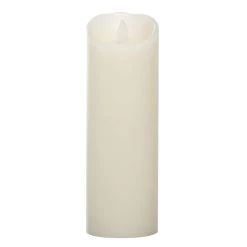 Discount 🎁 8 Pack: iFlicker 3" x 9" Ivory LED Pillar Candle by Ashland ✔️