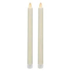 Deals ✨ IFlicker Ivory LED Taper Candle Set by Ashland® ✨ -Ashland Sales 10470075