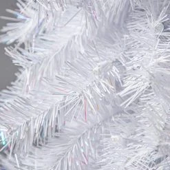 Outlet 🎉 7ft. Pre-Lit White Norway Artificial Pencil 🎄 Christmas Tree, Clear Lights by Ashland® 👏 -Ashland Sales 10487971 12