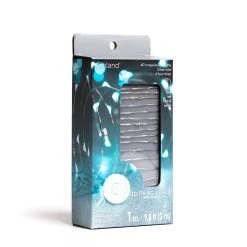 Buy 🔔 40ct. Turquoise Silver Wire LED String Lights by Ashland® 👏 -Ashland Sales 10501981 5