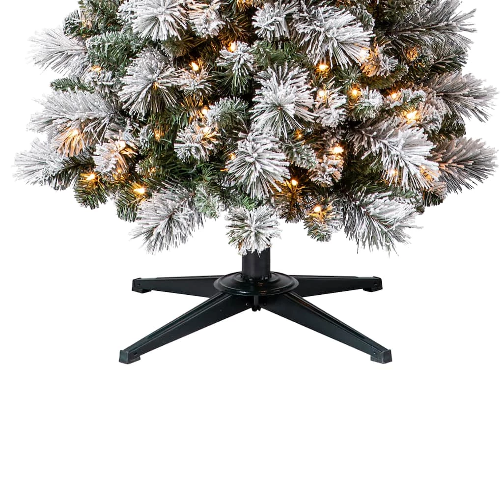 Promo 🎁 7ft. Pre-Lit Artificial Slim 🎄 Christmas Tree, Clear Lights by Ashland® 😉 9 Promo 🎁 7ft. Pre-Lit Artificial Slim 🎄 Christmas Tree, Clear Lights by Ashland® 😉 - Image 7