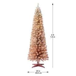Cheapest 🥰 6ft. Pre-Lit Alexa Artificial 🔔 Christmas Tree, Clear Lights by Ashland® 🎁 -Ashland Sales 10521534 13