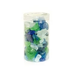 New 💯 Multicolored Sea Glass Rocks By Ashland® 😉 -Ashland Sales 10523496