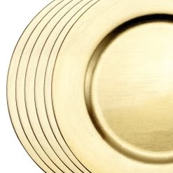 Brand new 🛒 8 Packs: 6 ct. (48 total) 13" Gold Chargers by Ashland® ⭐ -Ashland Sales 10524079 5 1