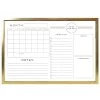 Best Sale ⭐ Gold Framed Calendar & Memo Board By Ashland® 🎁 -Ashland Sales 10542455