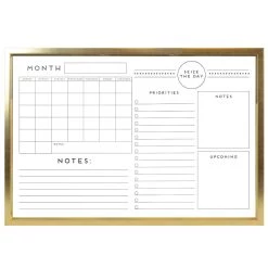 Best Sale ⭐ Gold Framed Calendar & Memo Board By Ashland® 🎁