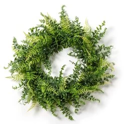 Wholesale 😍 20" Mixed Greenery & Leaves Wreath by Ashland® 🥰 -Ashland Sales 10547487 21