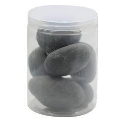 Cheap 😍 16 Pack: Large Washed Black Stones by Ashland™ ✨ -Ashland Sales 10552993 1