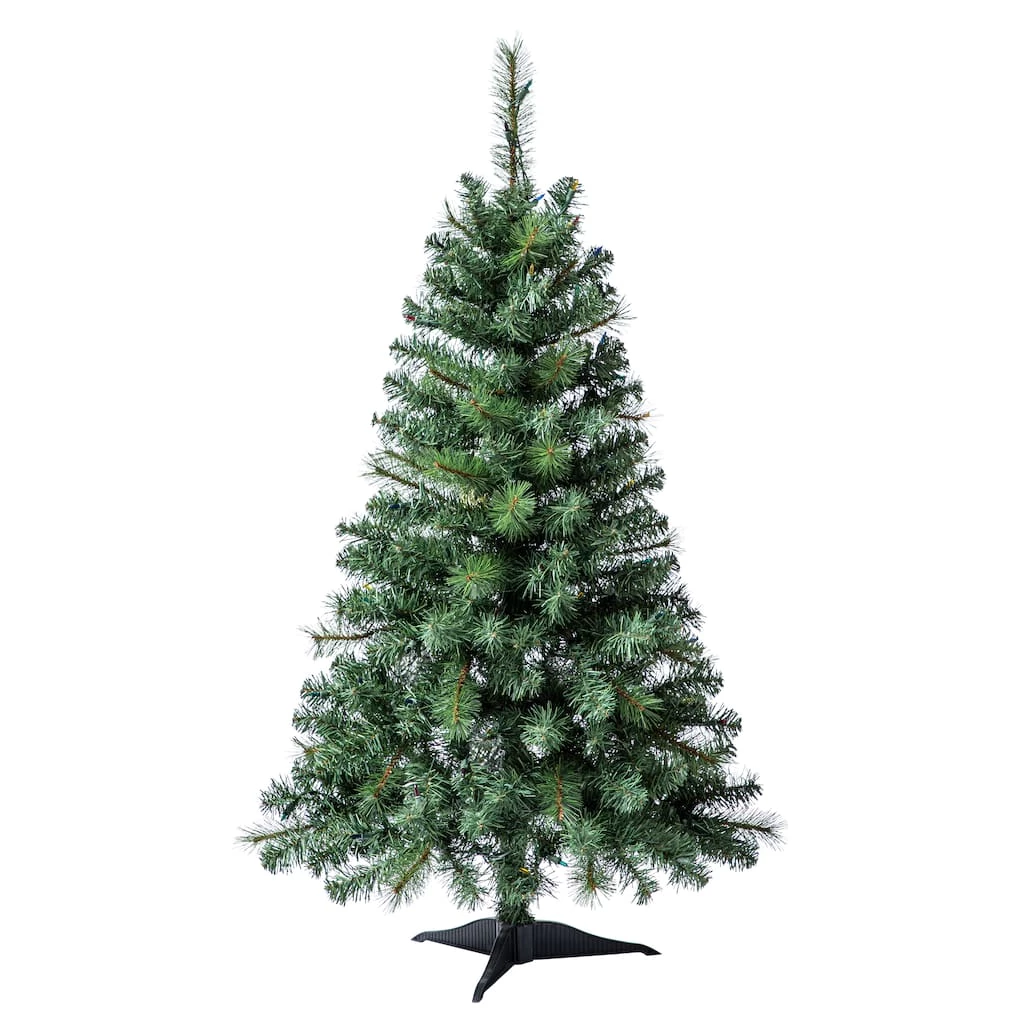 Discount ๐งจ 4ft. Pre-Lit Riverside Pine Artificial ๐ Christmas Tree, Multicolor Lights by Ashland® ๐ 4 Discount ๐งจ 4ft. Pre-Lit Riverside Pine Artificial ๐ Christmas Tree, Multicolor Lights by Ashland® ๐ - Image 2