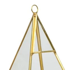 Deals 😀 Gold Triangle Glass Terrarium By Ashland™ 🔥 -Ashland Sales 10555876 1