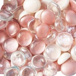 Deals 🛒 12 Pack: Cream & Pink Glass Gems By Ashland™ 🎉 -Ashland Sales 10556550 2 1